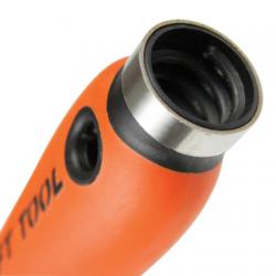 22" GG246 Paca wygładzająca do żywic, betonu z miękkim ostrzem oraz miękkim uchwytem z gwintem KRAFT TOOL