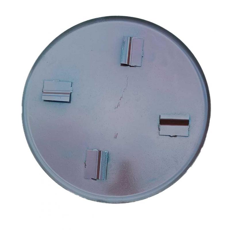 DYSK 600x4 TURBO z rantem 45 stopni, Talerz zacierający do zacieraczki 600 mm