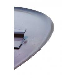 DYSK 600x4 TURBO z rantem 45 stopni, Talerz zacierający do zacieraczki 600 mm