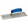 14" x 4" BT356S Paca prostokątna ze stali węglowej z uchwytem Procomfort BetonTrowel- blichówka