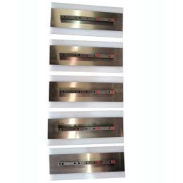 Łopatki zacierające plastikowe 1200mm finish kpl. 5szt. | AGMAR24