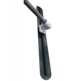 FRESNO SF120 Listwa z drążkami ręczna do wygładzania betonu ze stali węglowej