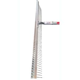 110cm Szczotka druciana do betonu z 2 drążkami