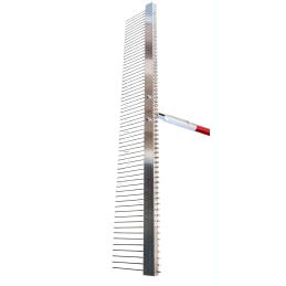 110cm Szczotka druciana do betonu z 2 drążkami