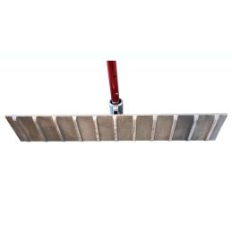 110cm Listwa ręczna do rowkowania betonu aluminiowa z 2 drążkami