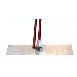 110cm Listwa ręczna do rowkowania betonu aluminiowa z 2 drążkami
