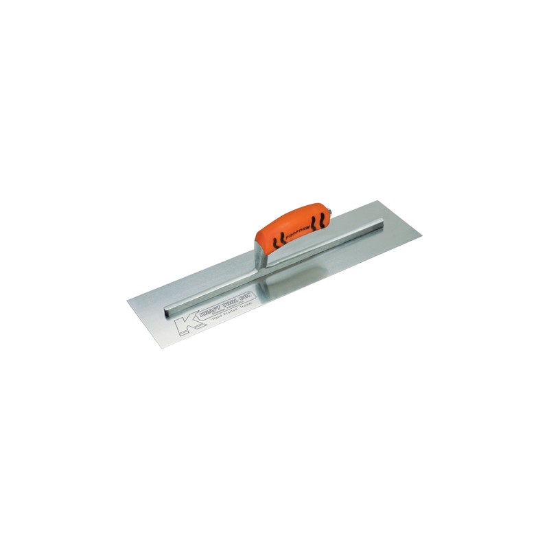 20" x 5" CF232PF Duża packa, kielnia cementowa ze stali węglowej z uchwytem ProForm® KRAFT TOOL- blichówka