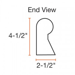 CC721 Listwa ściągająca do betonu z przegubem i drążkiem KRAFT TOOL