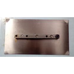 Łopatki zacierające 750mm końcowe FINISH (4 szt.) | Agmar24